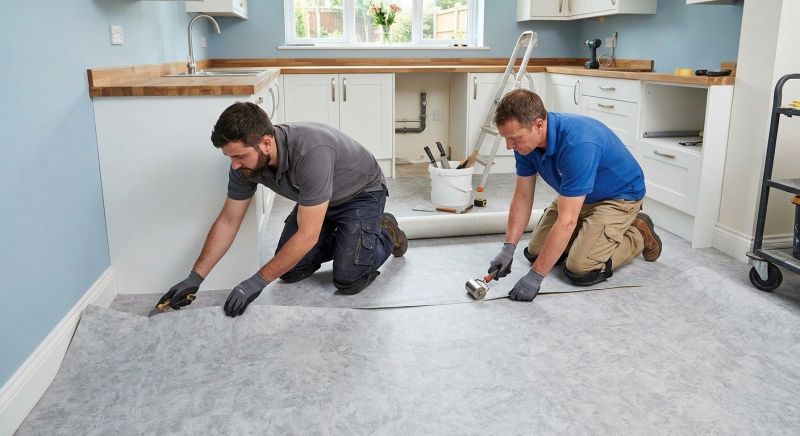Sheet Linoleum Installation in Thurmont, MD