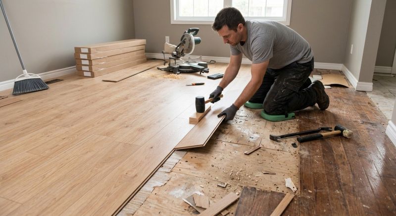 Laminate Floor Installation in Frederick County, MD