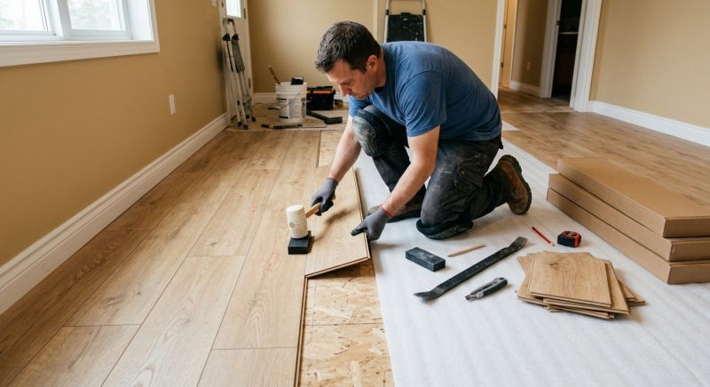 Laminate Floor Installation in New Freedom, PA