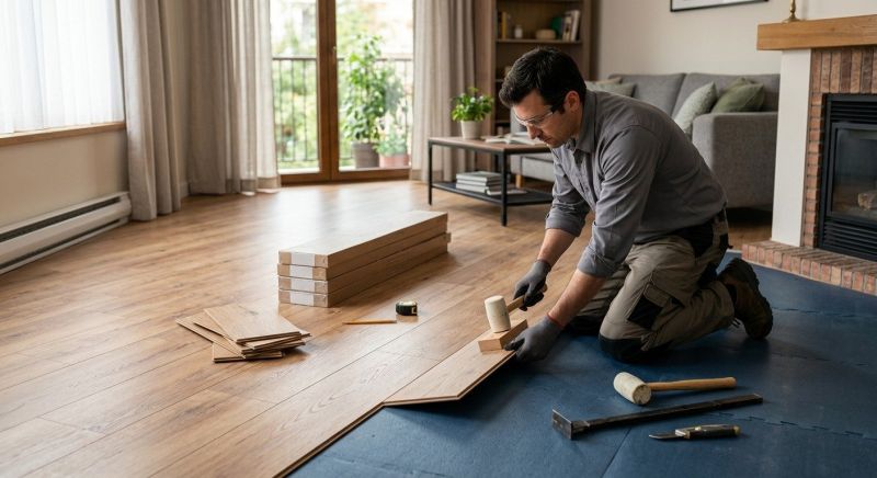 Laminate Floor Replacement in Monkton, MD