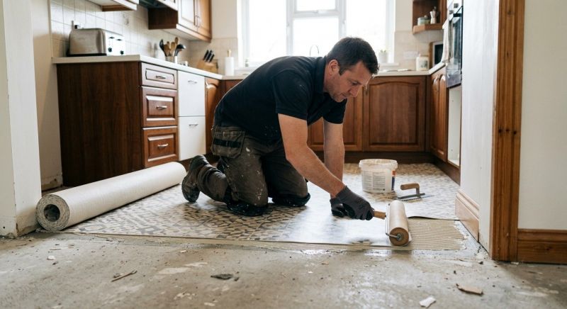 Linoleum Floor Installation in Catonsville, MD