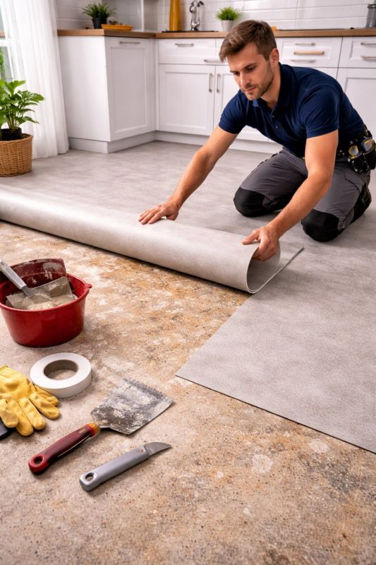 Linoleum Floor Installation in Randallstown, MD