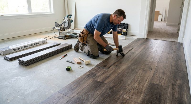 Linoleum Floor Installation in Woodbine, MD