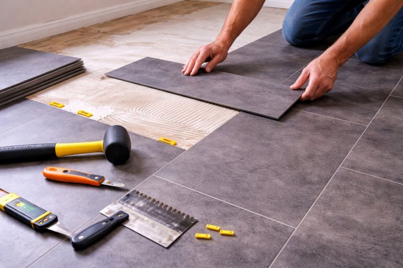 Luxury Vinyl Tile Installation in Ellicott City, MD