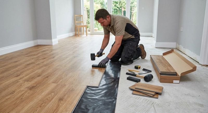 Luxury Vinyl Tile Installation in Frederick, MD