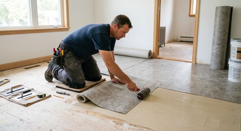 Sheet Flooring Installation in Lutherville Timonium, MD