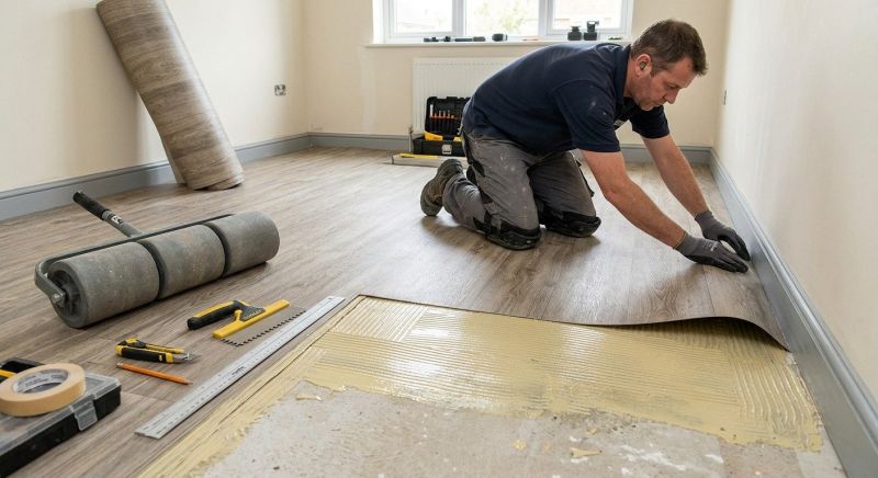 Sheet Vinyl Installation in Maryland Line, MD