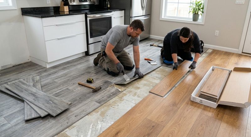 Vinyl Floor Replacement in Westminster, MD