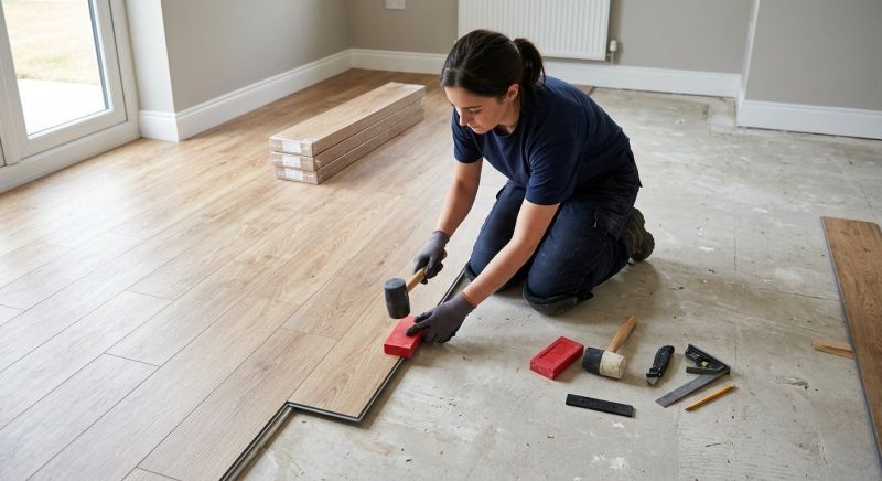 Vinyl Plank Floor Installation in Westminster, MD