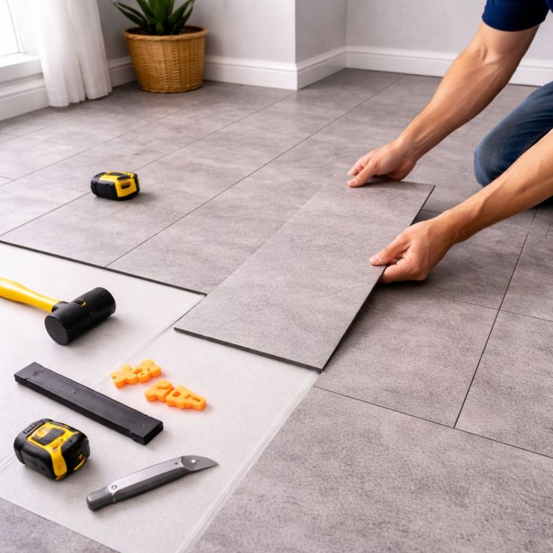 Vinyl Tile Installation in Westminster, MD