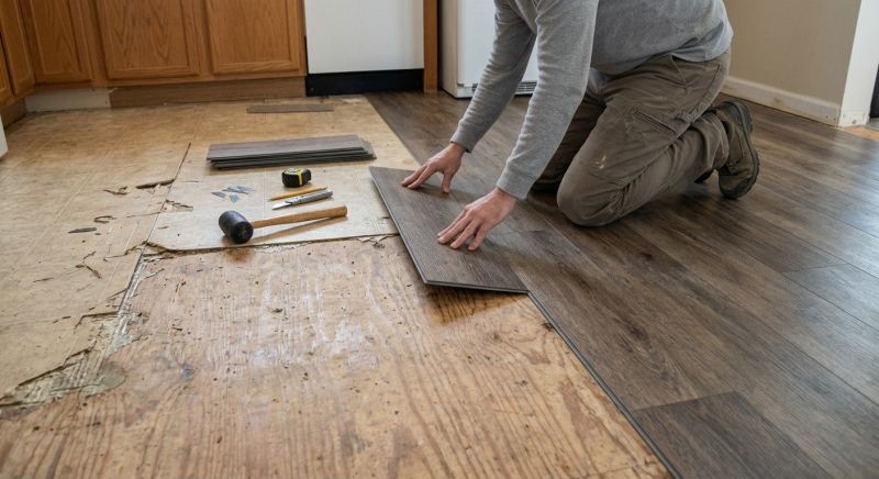 Vinyl Tile Replacement in Westminster, MD